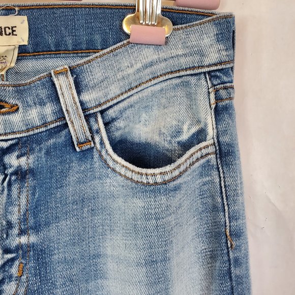 L'AGENCE Stylish ripped jeans size 26 in great shape! - Picture 6 of 6